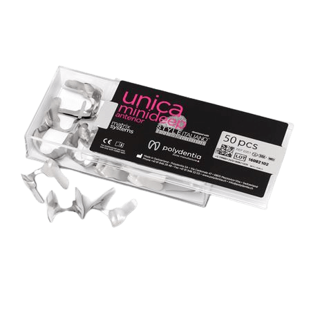 Unica Minideep Anterior Matrices 50Pcs Polydentia