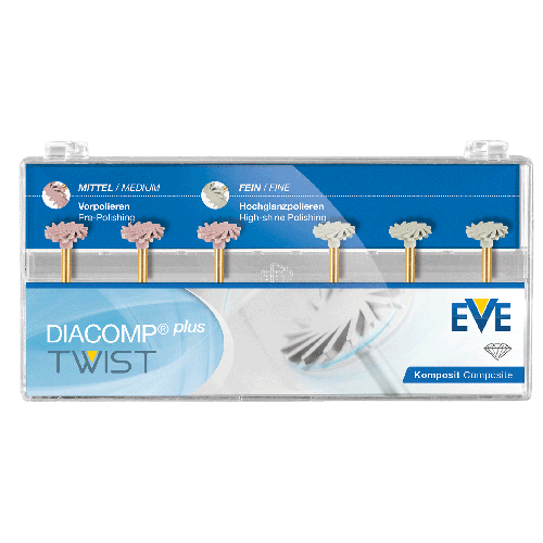 Diacomp Plus Twist 10 Mix RA 343 6/Pkg ** EVE **