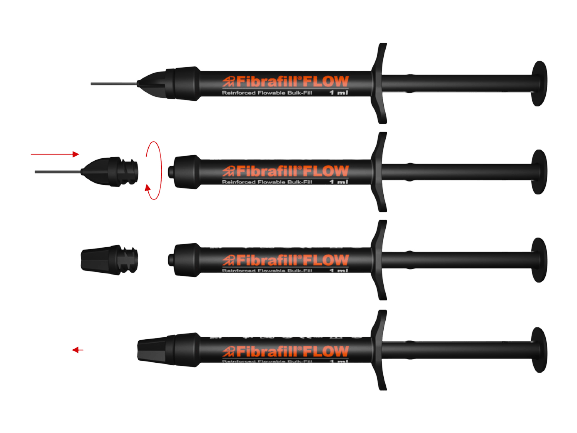 FIBERFILL_flow-removebg-preview.png FIBRAFILL Flow -- Flowable Bulk Fill 1ml Syringe 1Pcs