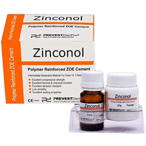 Zinconol Polymer Reinforced ZOE Dental Restorative Cement PD