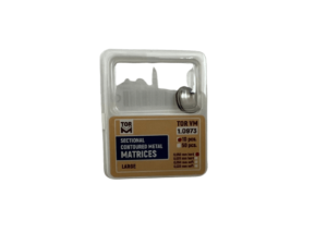 Sectional Contoured Metal Matrices 10Pcs Larg 0.050 Hard