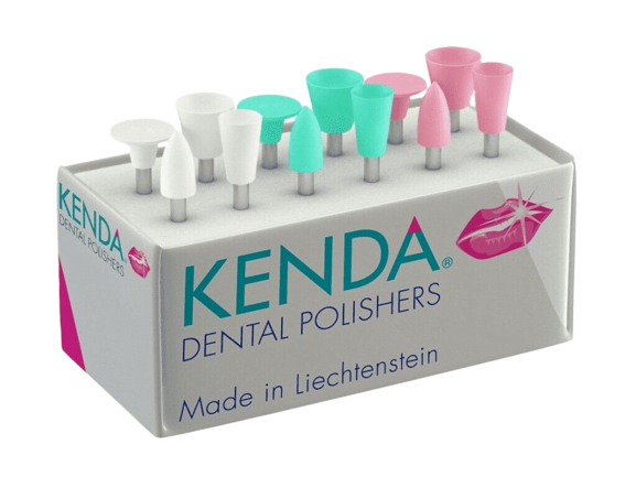 Three Step Polishing System For Composite , Glass Ionomer And Compomer 12PCS KENDA REF: 900.ASS.012