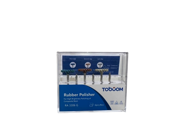 Toboom Rubber polisher Kit Composite 6pcs RA3306