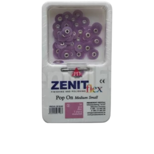 ZENIT Flex Pop On Finishing And Polishing Disc Refill Medium Small 50pcs PD