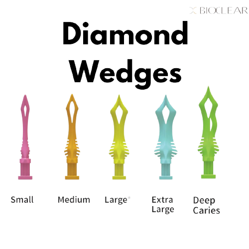 Diamond Wedge 25PCS