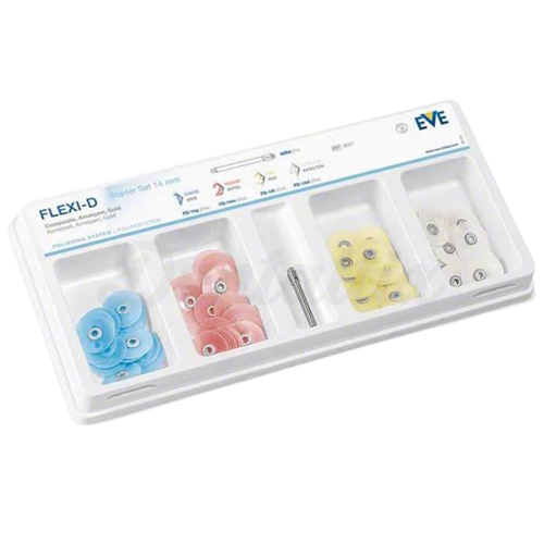 FLEXI-D STARTER SET 14MM COMPOSITE, AMALGAM, GOLD,  EVE