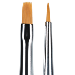 Composite Brush One Stick Two different Size ( CHINA )